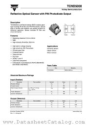 TCND5000 datasheet pdf Vishay