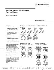 HSMS-280E datasheet pdf Agilent (Hewlett-Packard)