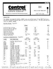 2N3903 datasheet pdf Central Semiconductor