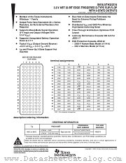 SN74LVTH322374KR datasheet pdf Texas Instruments