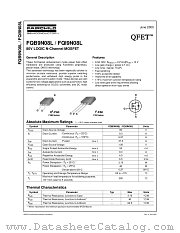 FQB9N08LTM datasheet pdf Fairchild Semiconductor