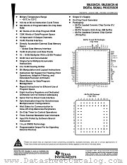 SM320C25FJM datasheet pdf Texas Instruments