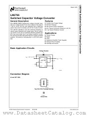 LM2766M6X datasheet pdf National Semiconductor