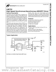 LM2722M datasheet pdf National Semiconductor