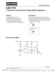 LM317MDTX datasheet pdf Fairchild Semiconductor