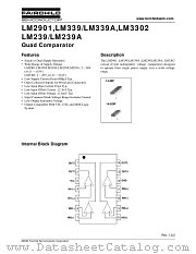 LM239AN datasheet pdf Fairchild Semiconductor