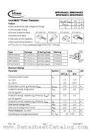 SPB07N60C3 datasheet pdf Infineon
