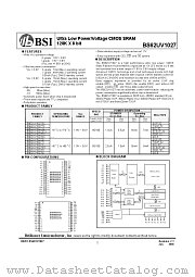 BS62UV1027 datasheet pdf Brilliance Semiconductor