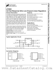 LP3893ES-1.2 datasheet pdf National Semiconductor