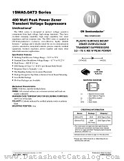 1SMA11A datasheet pdf ON Semiconductor