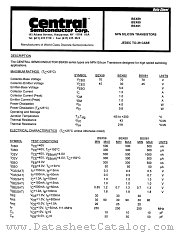 BSX60 datasheet pdf Central Semiconductor