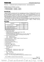 TC59LM814CFTI datasheet pdf TOSHIBA