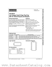 74LCX374WM datasheet pdf Fairchild Semiconductor