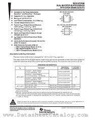 SN74LVC2G06YZAR datasheet pdf Texas Instruments