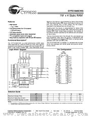 CY7C1046CV33-10VC datasheet pdf Cypress