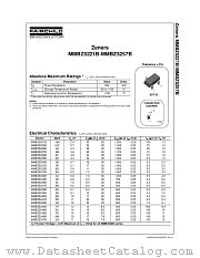 MMBZ5243B_NL datasheet pdf Fairchild Semiconductor