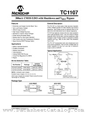 TC1107-3.3VOATR datasheet pdf Microchip