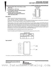 SN74ALS280N datasheet pdf Texas Instruments