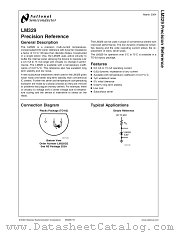 LM329DZ datasheet pdf National Semiconductor