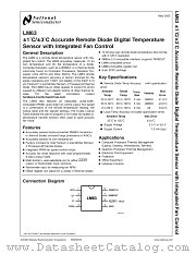 LM63DIMA datasheet pdf National Semiconductor