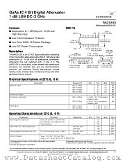 AA210-25 datasheet pdf Skyworks Solutions