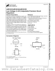 LMV431BIMFX datasheet pdf National Semiconductor
