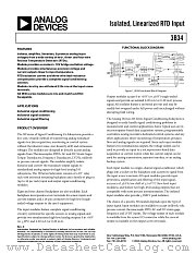 3B34-02 datasheet pdf Analog Devices
