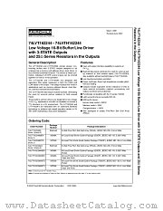 74LVT162244MTD datasheet pdf Fairchild Semiconductor