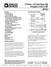 AD7732BRU datasheet pdf Analog Devices