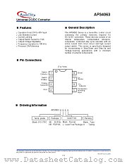 AP34063 datasheet pdf Anachip