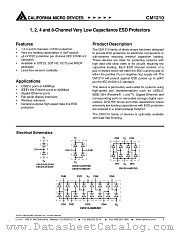 CM1210-02S7 datasheet pdf California Micro Devices Corp