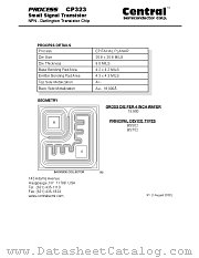 CP323 datasheet pdf Central Semiconductor