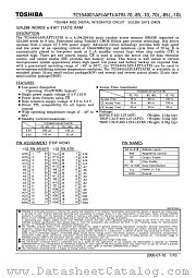 TC554001AI datasheet pdf TOSHIBA