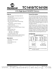 TC1410NCOA713 datasheet pdf Microchip