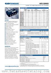NTE0512M-R datasheet pdf C&D Technologies