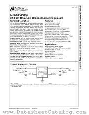 LP3966ES-5.0 datasheet pdf National Semiconductor