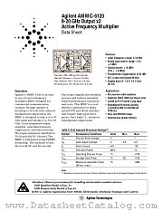 AMMC-6120 datasheet pdf Agilent (Hewlett-Packard)