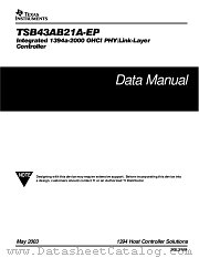TSB43AB21AIPDT datasheet pdf Texas Instruments
