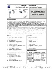 TS2951CS-50 datasheet pdf Taiwan Semiconductor