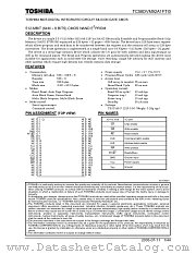 TC58DVM92A1FTI datasheet pdf TOSHIBA
