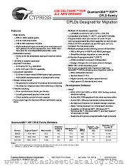 CY38030V208-125NI datasheet pdf Cypress