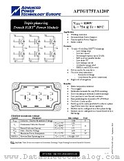 APTGT75TA120P datasheet pdf Advanced Power Technology