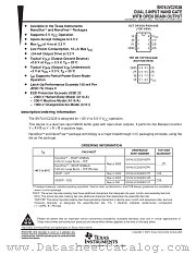 SN74LVC2G38YEPR datasheet pdf Texas Instruments