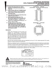 SN74ABTR2245PW datasheet pdf Texas Instruments