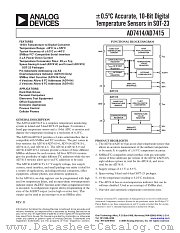 AD7414-REEL7 datasheet pdf Analog Devices
