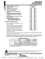 SN74LVCZ16240ADGVR datasheet pdf Texas Instruments