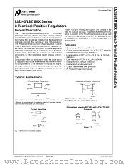 LM7808C MDC datasheet pdf National Semiconductor