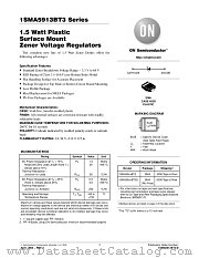 1SMA5938BT3 datasheet pdf ON Semiconductor