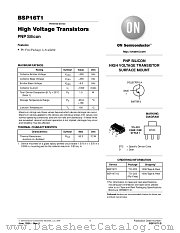 BSP16 datasheet pdf ON Semiconductor