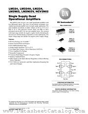 LM324DTB datasheet pdf ON Semiconductor
